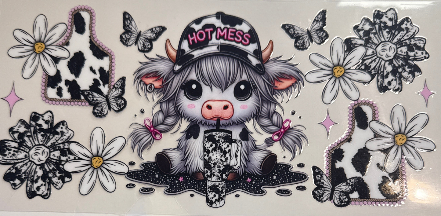 Hot mess cow