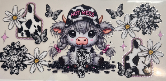 Hot mess cow