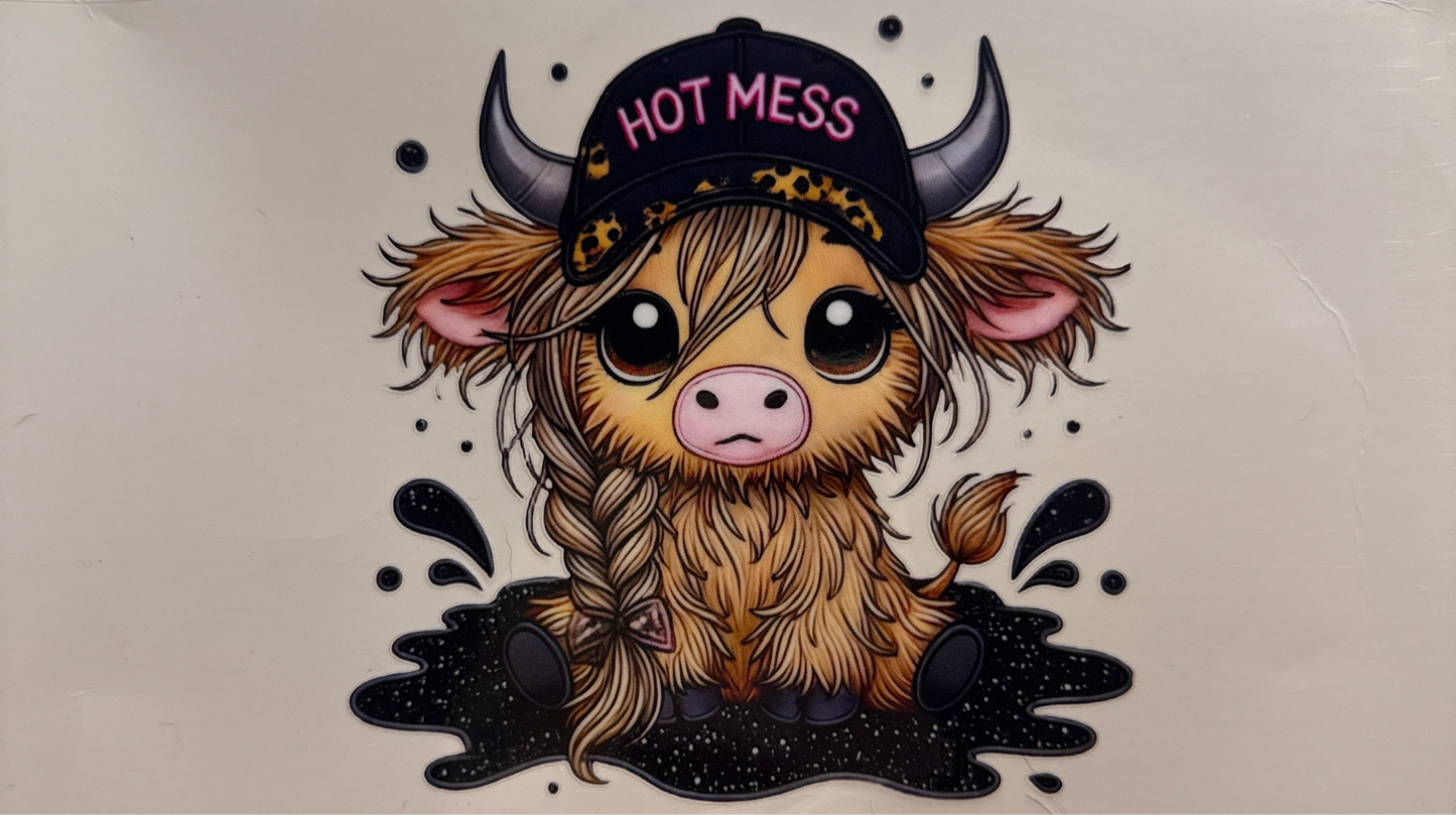 Hot mess cow