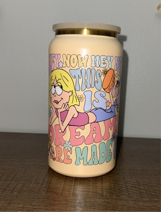 16oz stainless steel- Lizzy cup