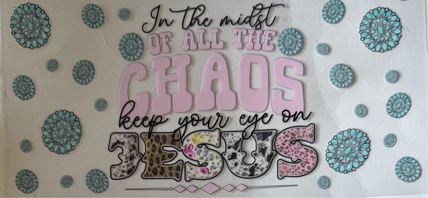 Keep your eye on Jesus