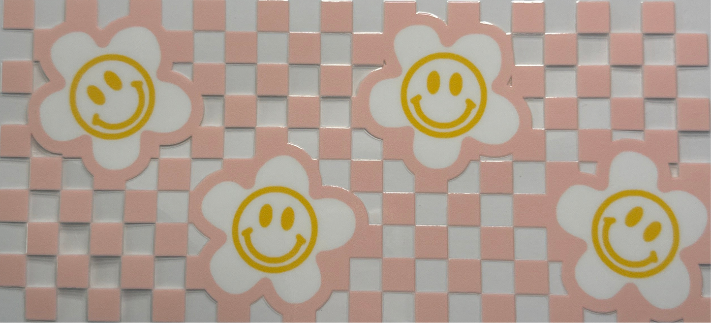 Checkered smileys
